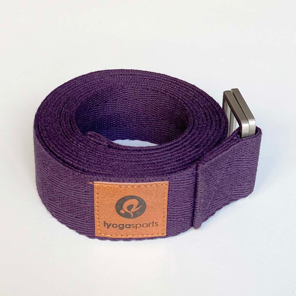 organic cotton yoga strap 8ft