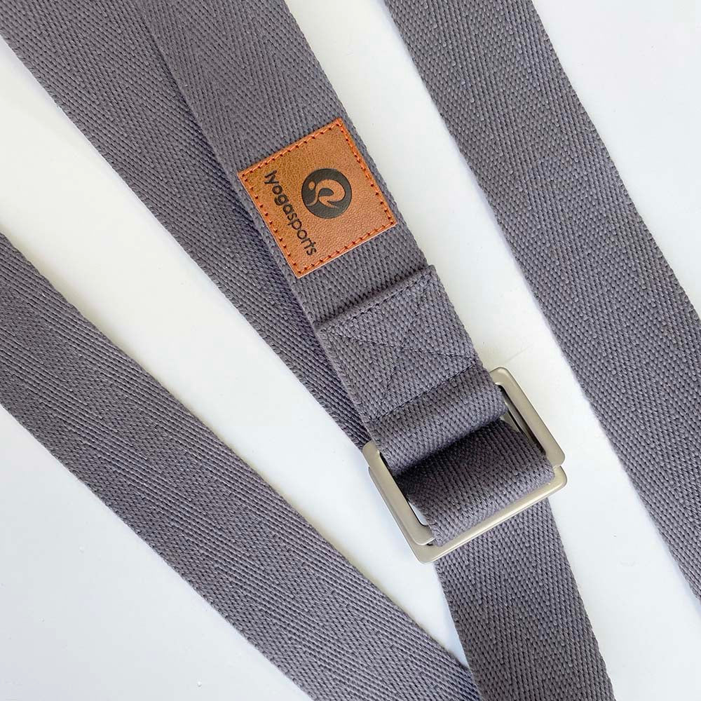 organic cotton yoga strap 8ft