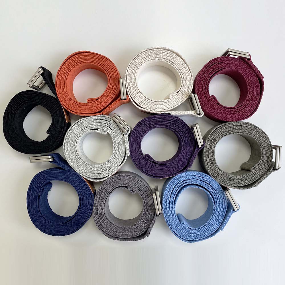 organic cotton yoga strap 8ft