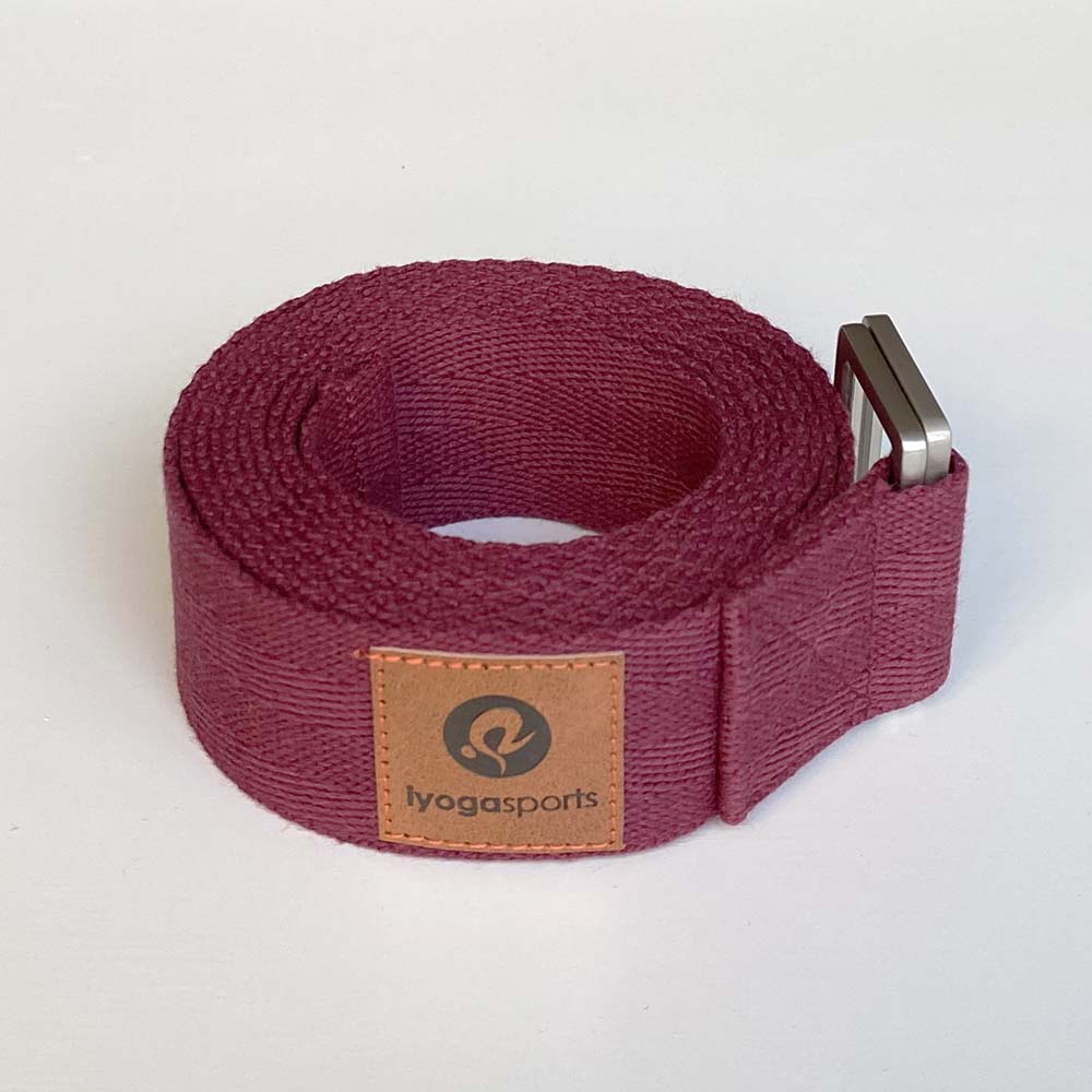 organic cotton yoga strap 8ft