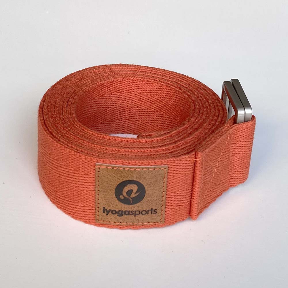 organic cotton yoga strap 8ft