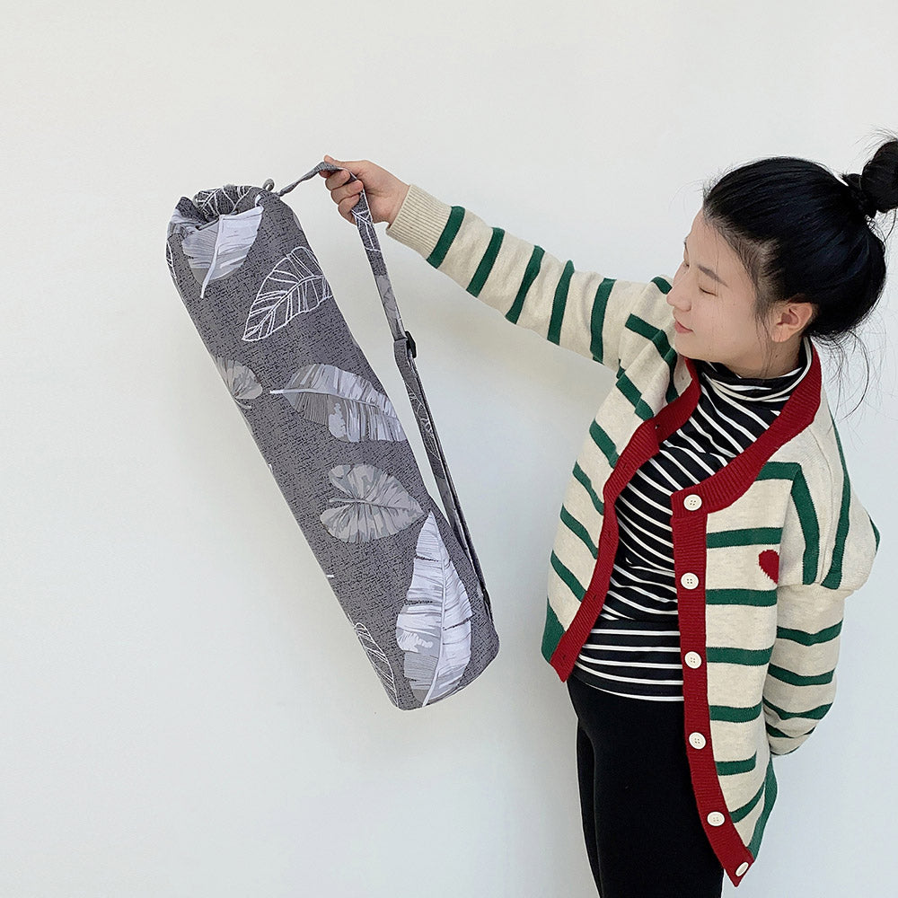 printing canvas yoga bag