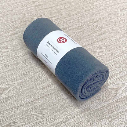suede yoga towel (extra width 68cm)