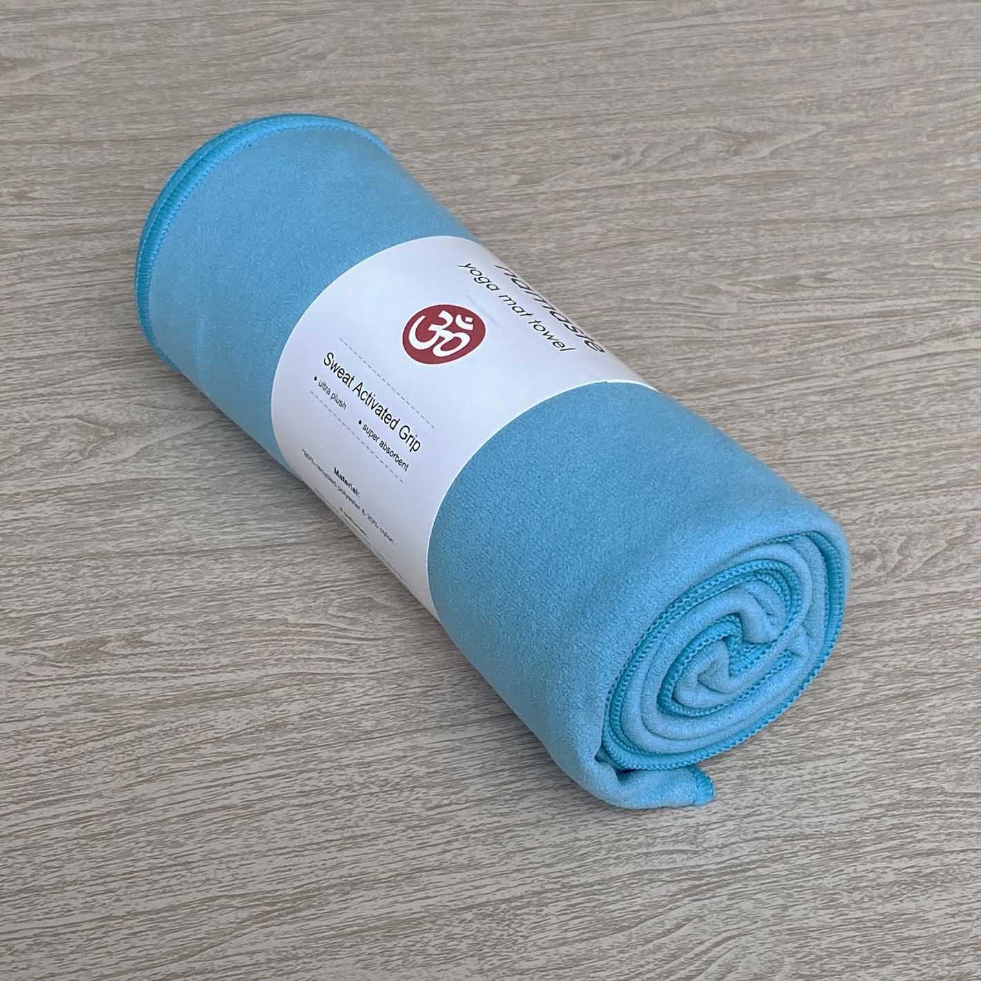 suede yoga towel (extra width 68cm)