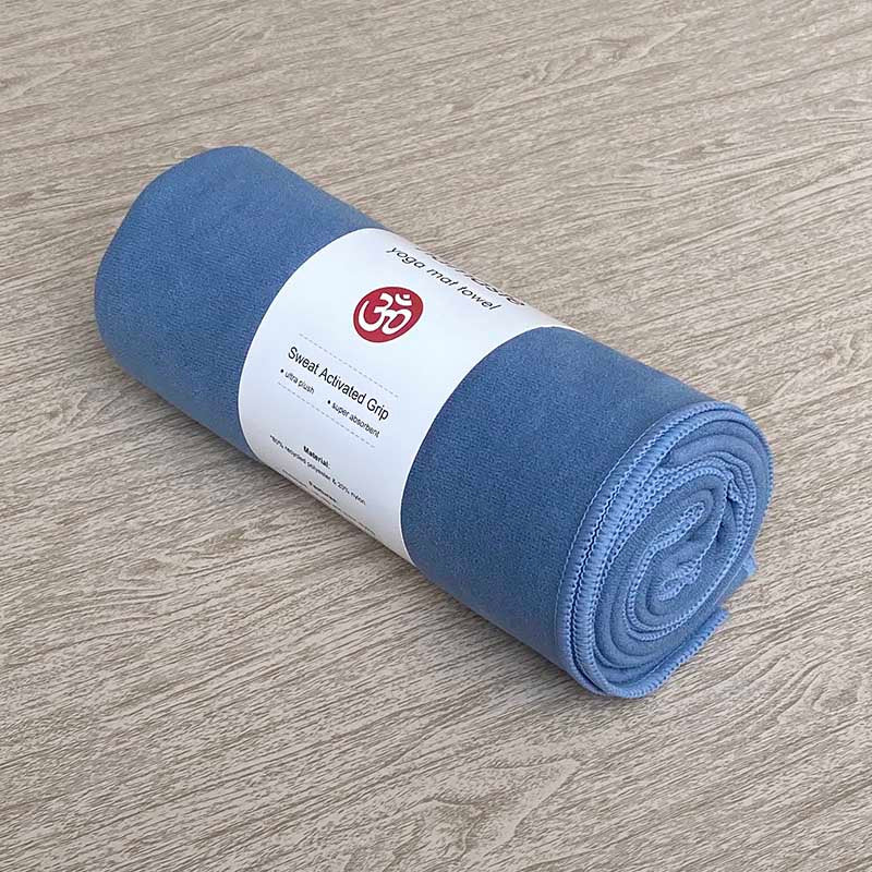 suede yoga towel (extra width 68cm)