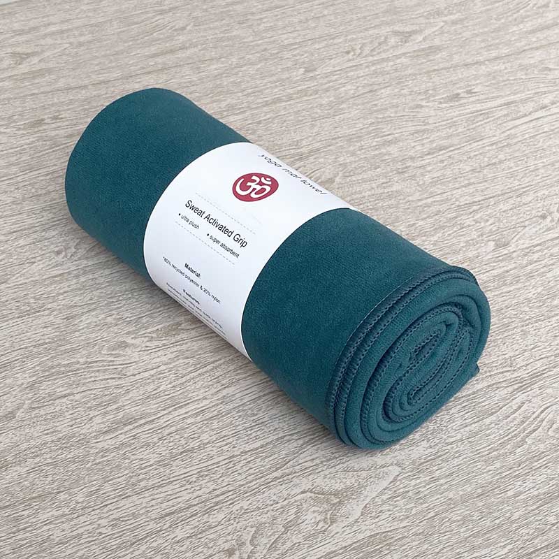 suede yoga towel (extra width 68cm)