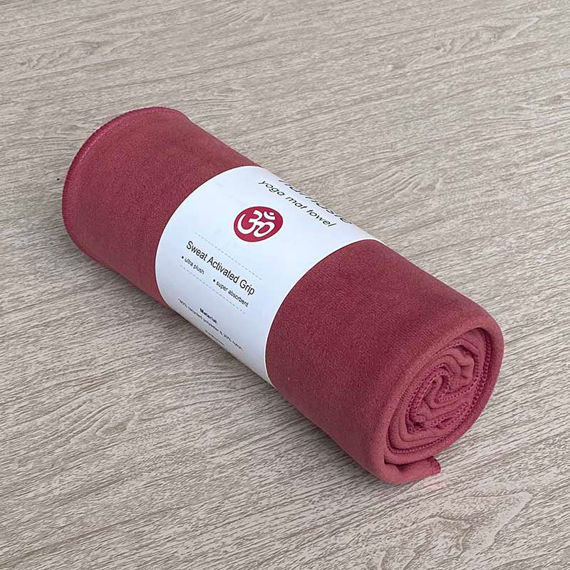 suede yoga towel (extra width 68cm)
