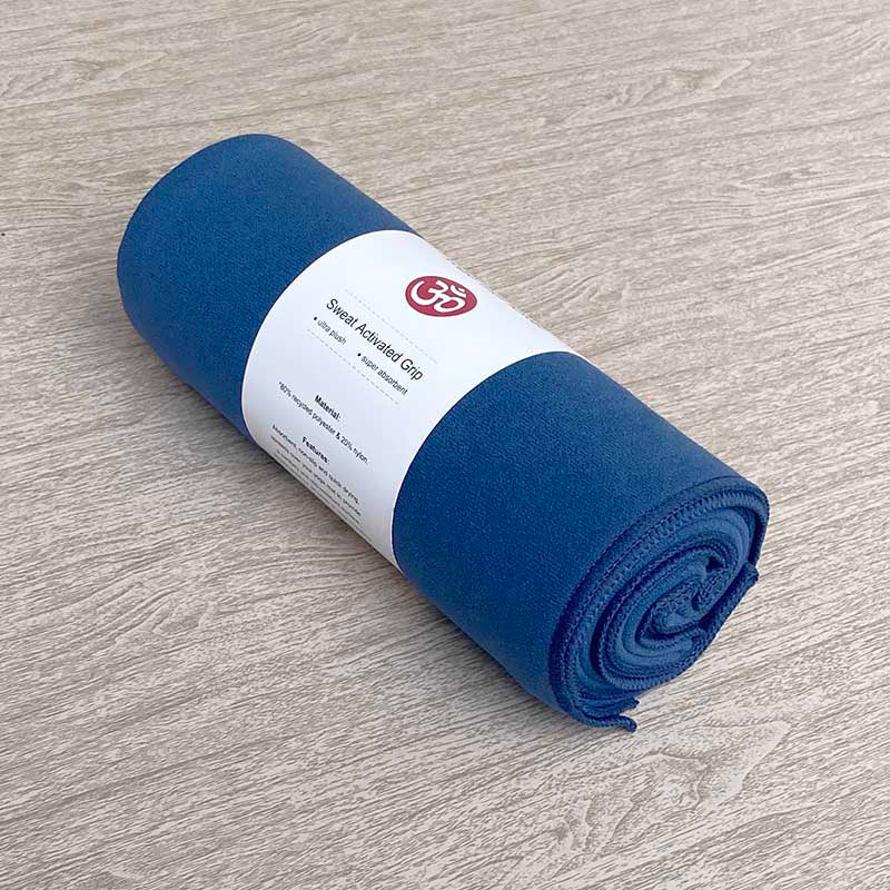 suede yoga towel (extra width 68cm)