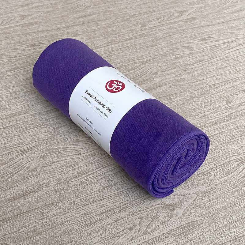 suede yoga towel (extra width 68cm)