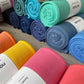 suede yoga towel (extra width 68cm)