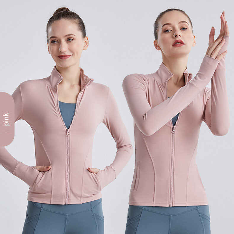turtleneck zipper cardigan