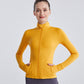 turtleneck zipper cardigan